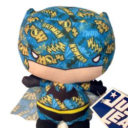 Toy Factory Chibi Batman 7” Sticker Bomb Plush DC Comics Justice League Toy NWT