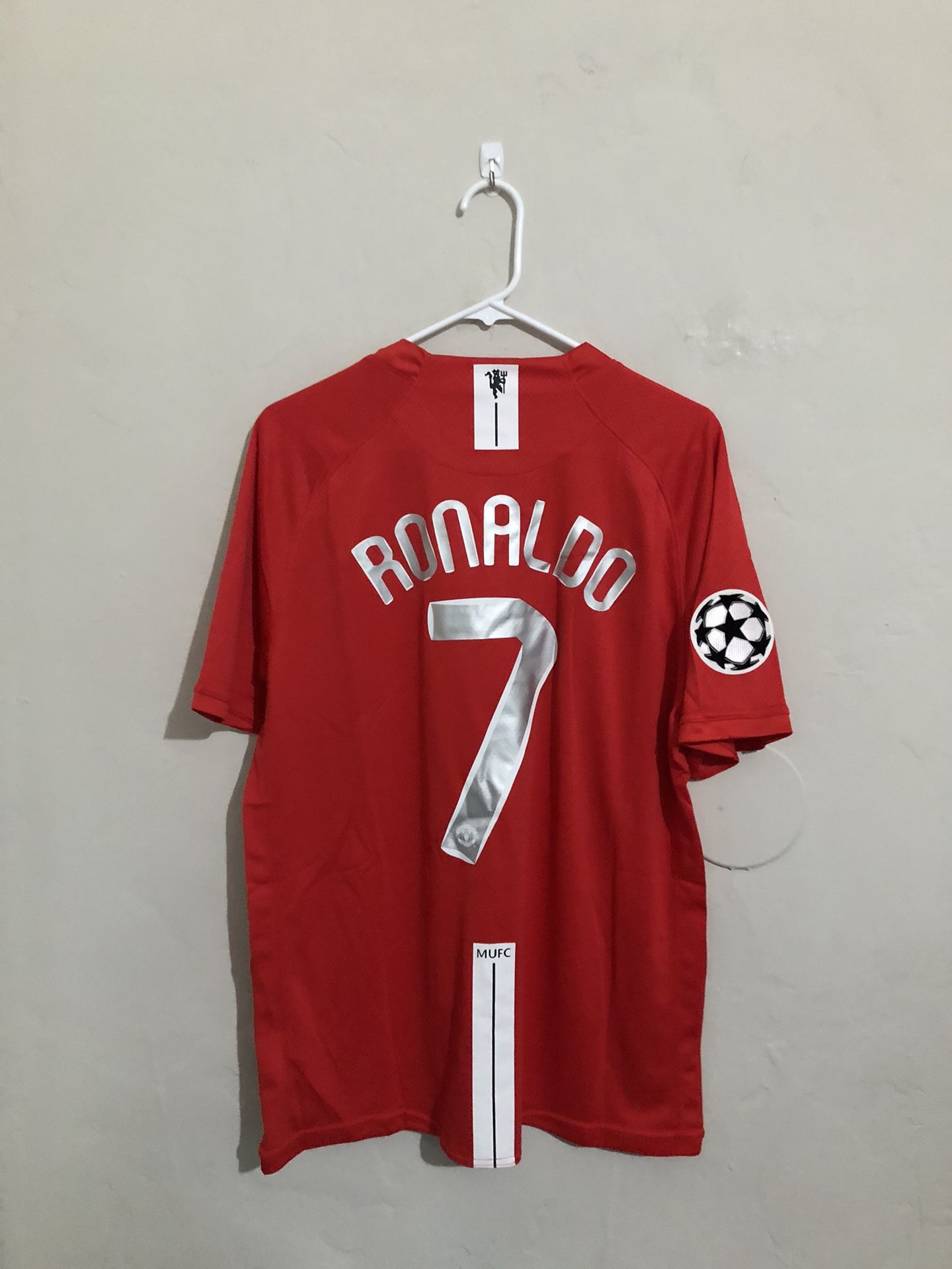 Manchester United 2007-08 Home Ronaldo Jersey (small Medium Large XL 2X)