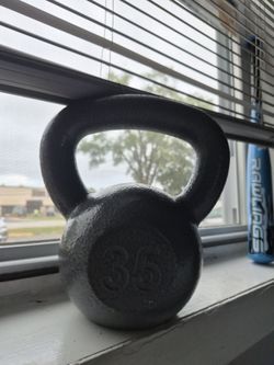 35 lbs kettebell