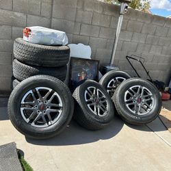 Juego De 4 Llantas Michelin Con Rines Para Toyota Tundra Ho Tacoma 6 Virlos 