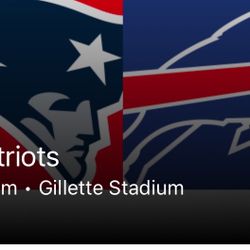 Bills vs Patriots 4 Tickets On The Cross Point Club + VIP Parking 