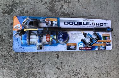 AutoSpa Professional Double-Shot Ultimate Car Suds N Rinse Wash System, New Unopened