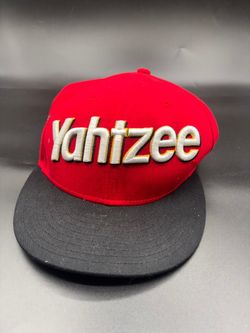 New Era 9FIFTY Red and Black Embroidered Snapback Cap