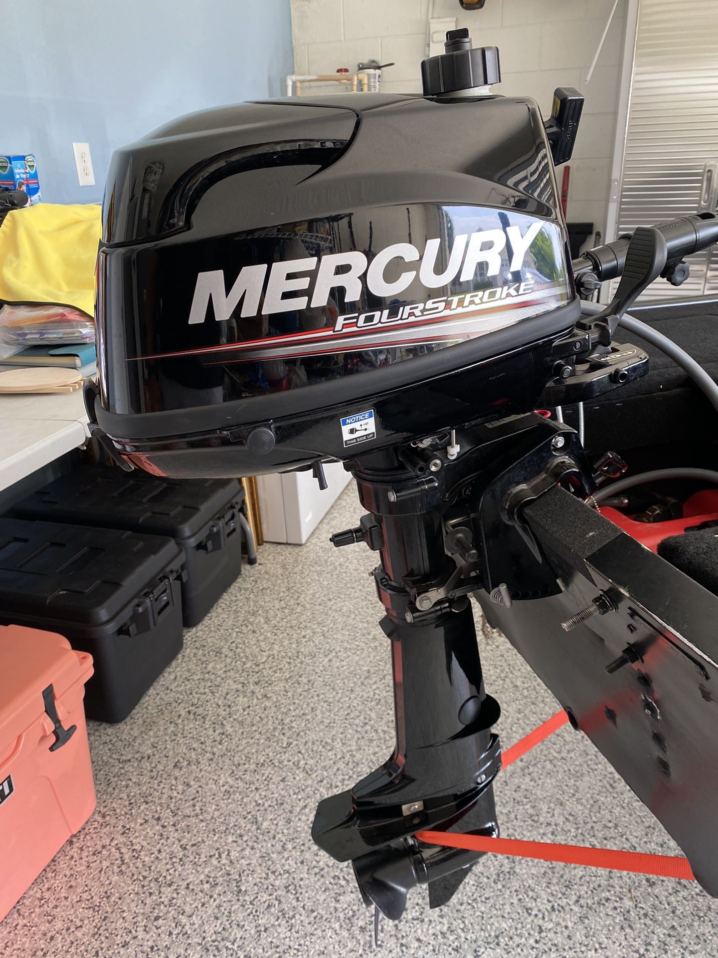 Mercury 6hp 4 Stroke 15” Shaft Outboard Motor