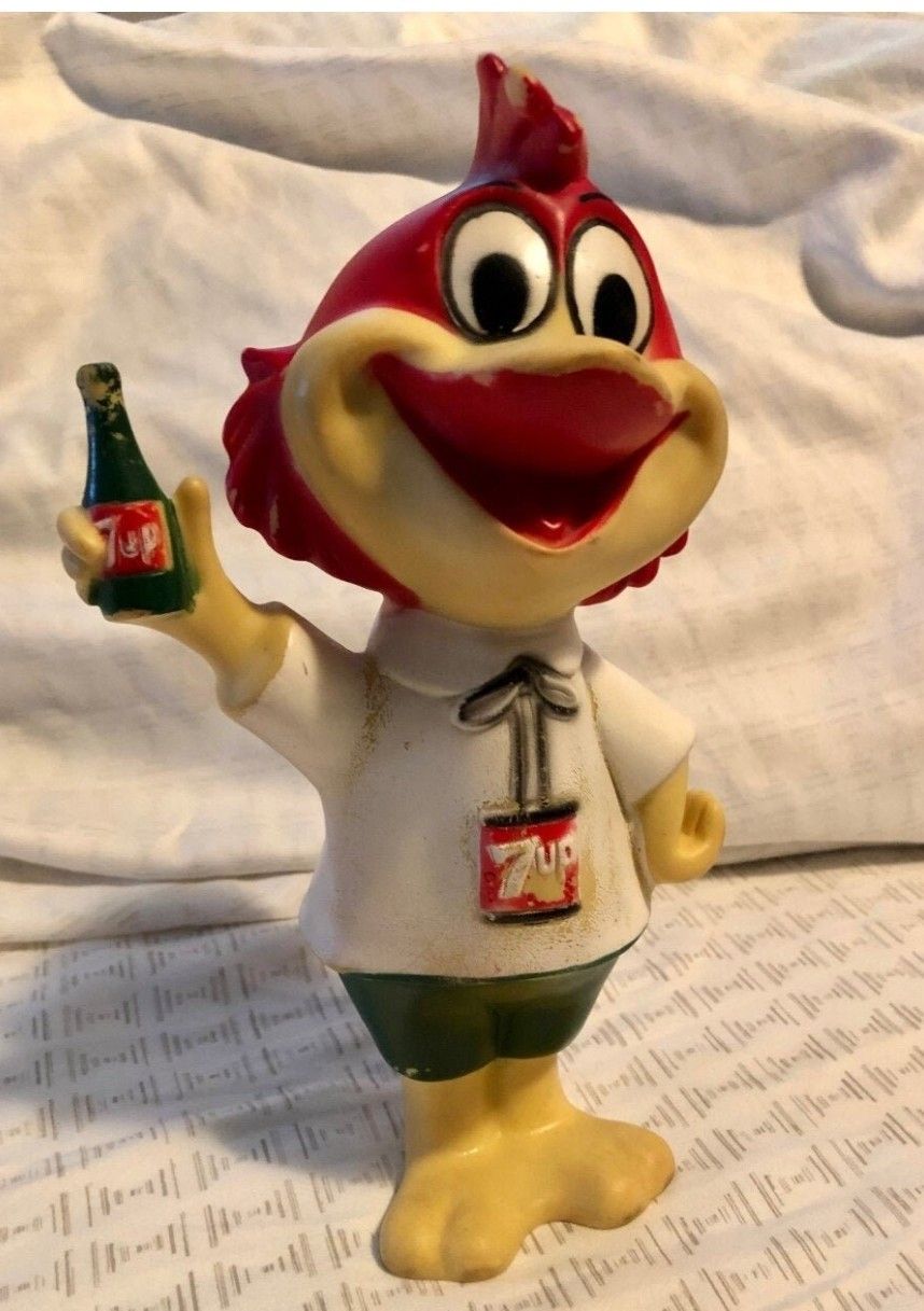 1959 Fresh Up Freddie 7- Up Mascot