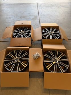 4 Used 21 Inch Factory Lexus Wheels