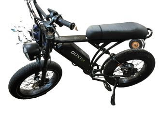 Ouxi V8 650lbsan Black Powered Bike Scooter