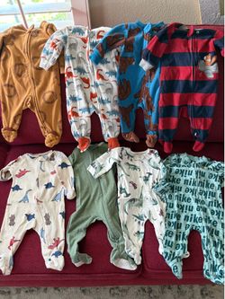 8 baby boy sleeper outfits