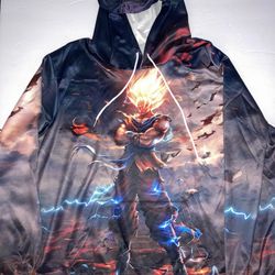 Dragon Ball Z, Goku Lightweight Hoodie, Medium, *BRAND NEW*