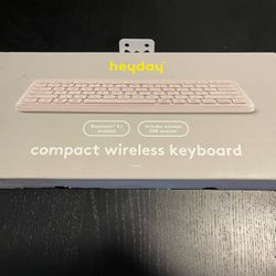 heyday Compact Wireless Keyboard - Open Box/Unused 