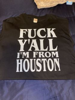 Black HOUSTON Shirt (RARE)