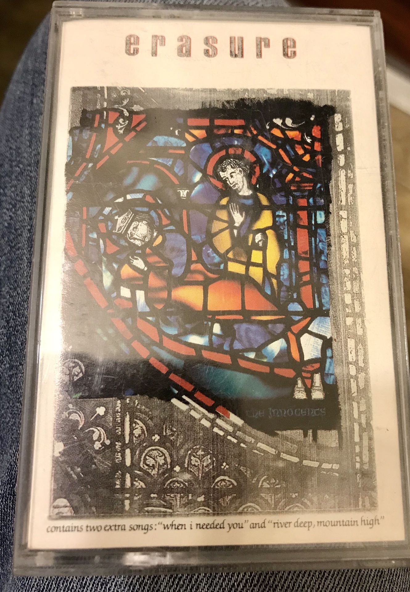 Vintage Erasure The Innocents Cassette Tape 1988 Sire