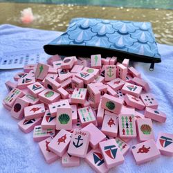 PERFECT TRAVEL WEIGHT Full Size Marine Mahjong Tiles