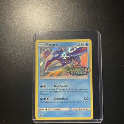 Kyogre Pokemon Card 
