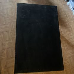 Black coffee table
