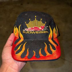 Vintage Budweiser Fire Hat