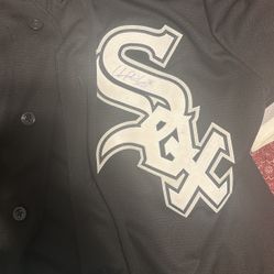 signed button up jersey