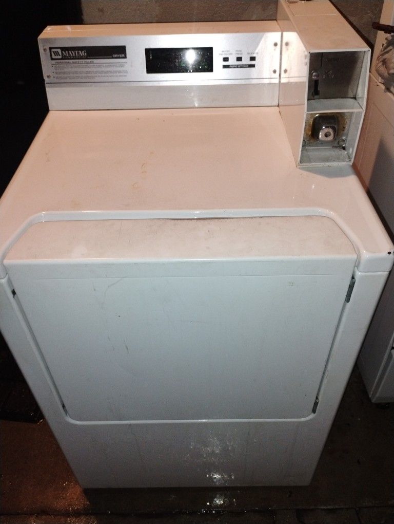 MAYTAG COIN OPERATED GAS DRYER 