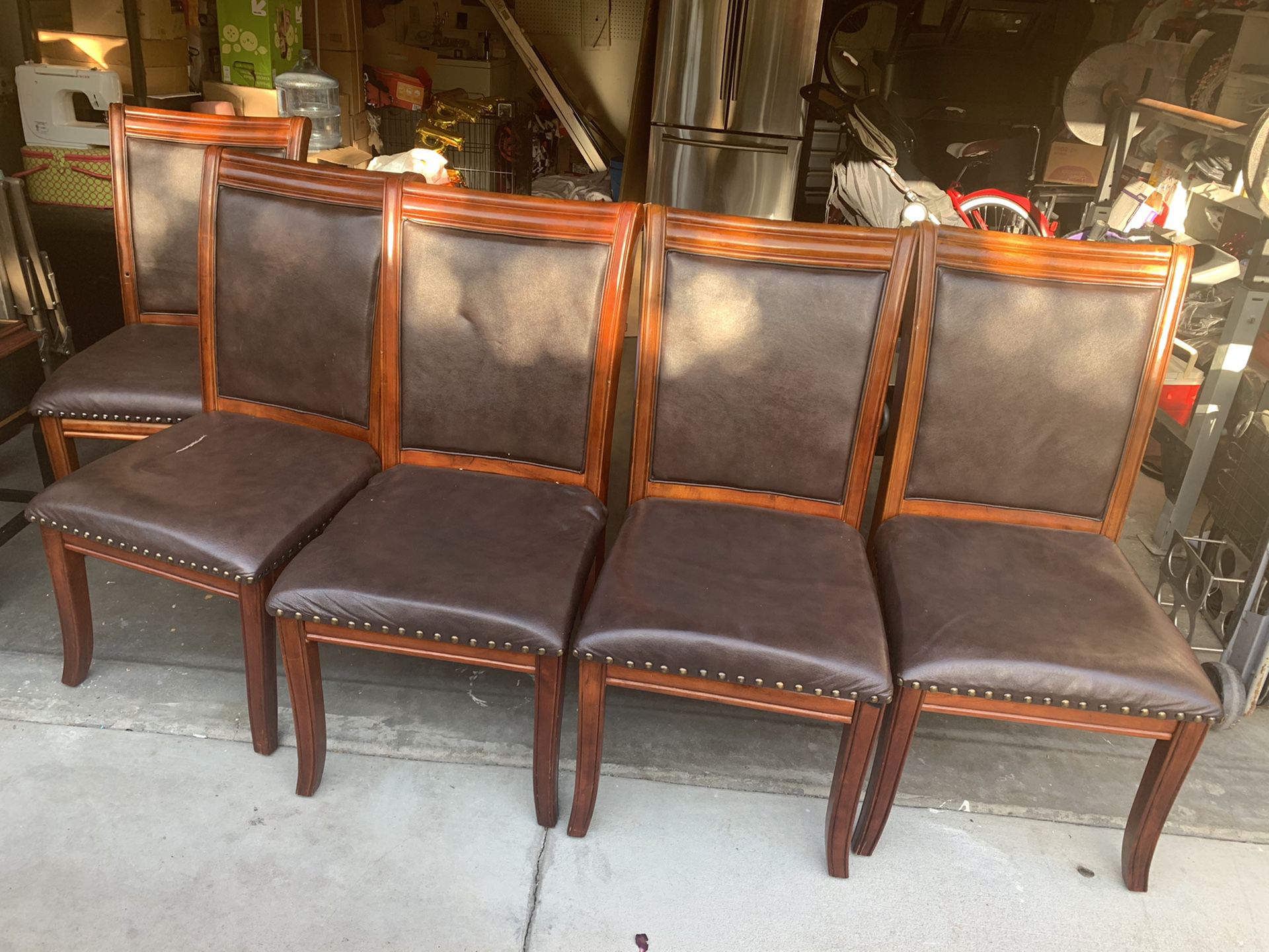 5- Kitchen Table Chairs all for $32