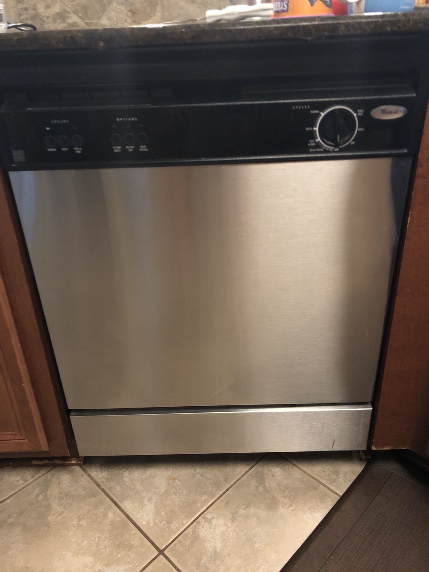 Whirlpool Dishwasher DU850SWPS3 Stainless Steel