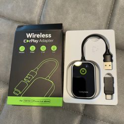 New Wireless CarPlay Adapter for Apple iPhone