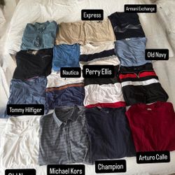 Shirt (L) and Shoes (10.5 - 11) variety - Used (Good Condition)