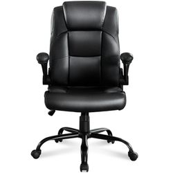 Big and Tall Office Chair 400LBS Wide Seat Ergonomic Computer Desk Chair