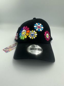New Era x Takashi Murakami Flower Allover Cloth Strap Hat