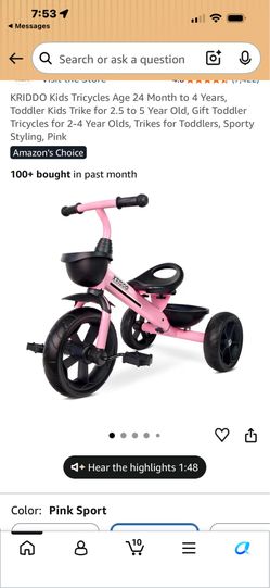 Kriddo Kid tricycle