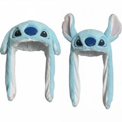 Disney Stitch Moving Ear Plush Hat – NWOT Blue Lilo & Stitch