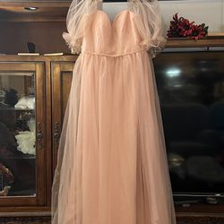 Light Pink Tulle Dress 