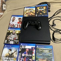 PS4 With Games 