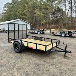 New 6x10 Utility Trailers 