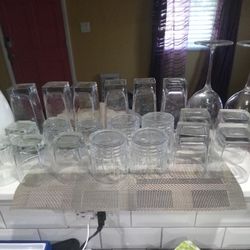 Wine Glasses & 22 pcs Glass Set