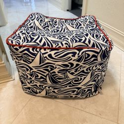 Vineyard Vines  Ottoman Pouf 