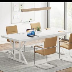 Desk White Elegant 