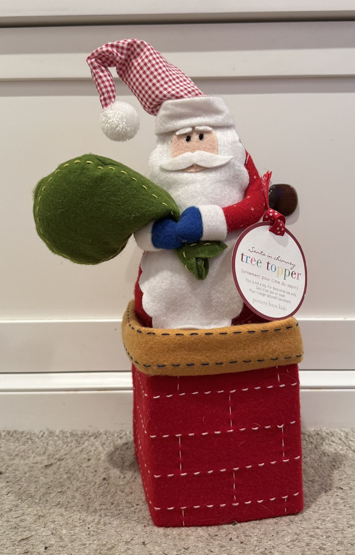 PBK Santa Tree Topper