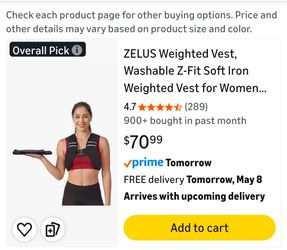Zeluz Weighted vest Washable Z-FIT