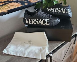 Men's Versace Sneaker Medusa Greca Bajo