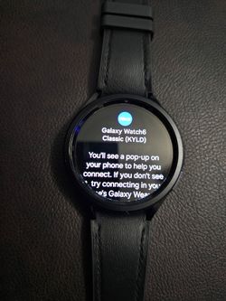 Samsung Galaxy Watch6 Classic 47mm LTE – Black – $125