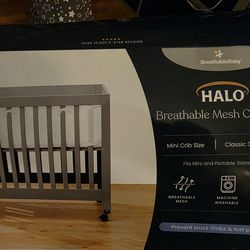 Mini Crib Breathable Mesh Liner $5