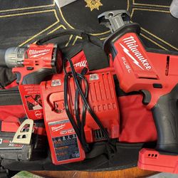 Milwaukee Hackzall And Drill