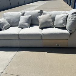 Brand New. Klaussner Plush Sofa. Missing Sofa Chaise