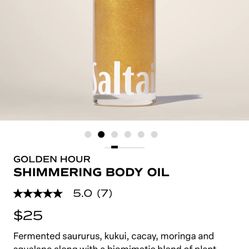 Saltair Shimmering Body Oil 