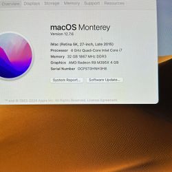 iMac 27”