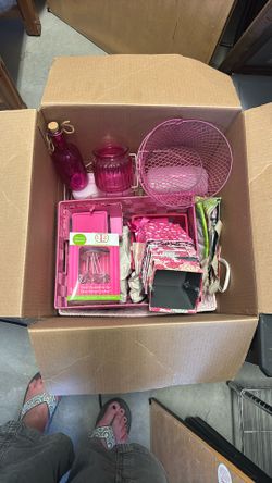 Box Of Pink Decor