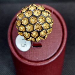 gold plated silver 925 ring