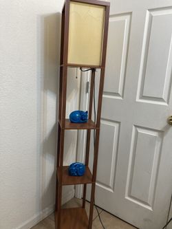 Floor Lamp With Shelves (vintage?)