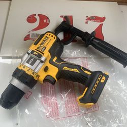 DEWALT 20-Volt MAX Brushless Cordless 1/2 in. Hammer Drill/Driver with FLEXVOLT ADVANTAGE (Tool Only)