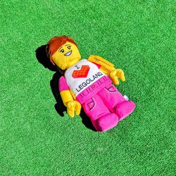 Lego Exclusive "I Love Legoland" 13in Plush Minifigure Girl Doll Toy Friends NWT